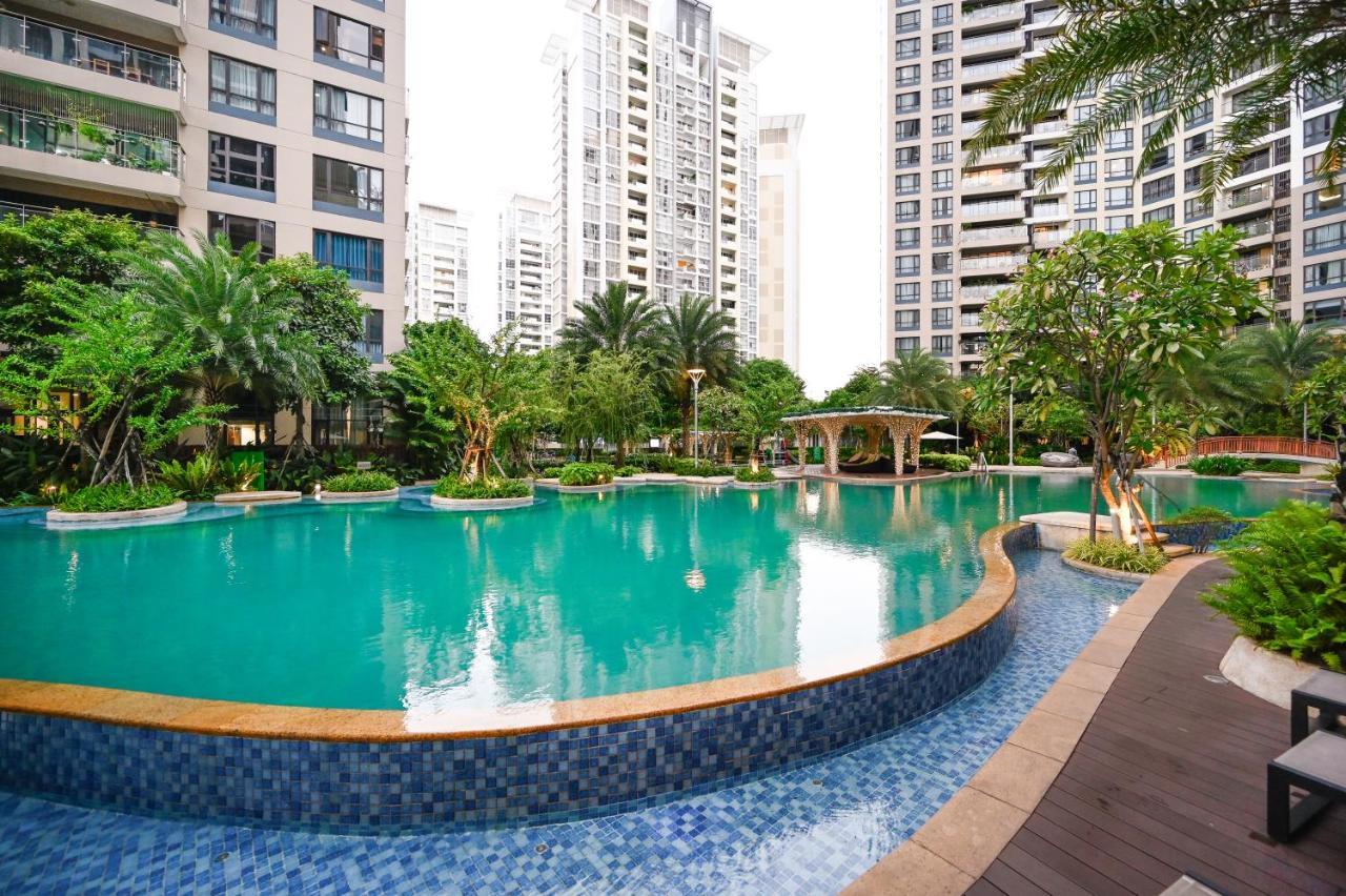 Estella Heights Saigon City View 2Br Apartment & Pool, Ho-Chi-Minh-Stadt Exterior foto