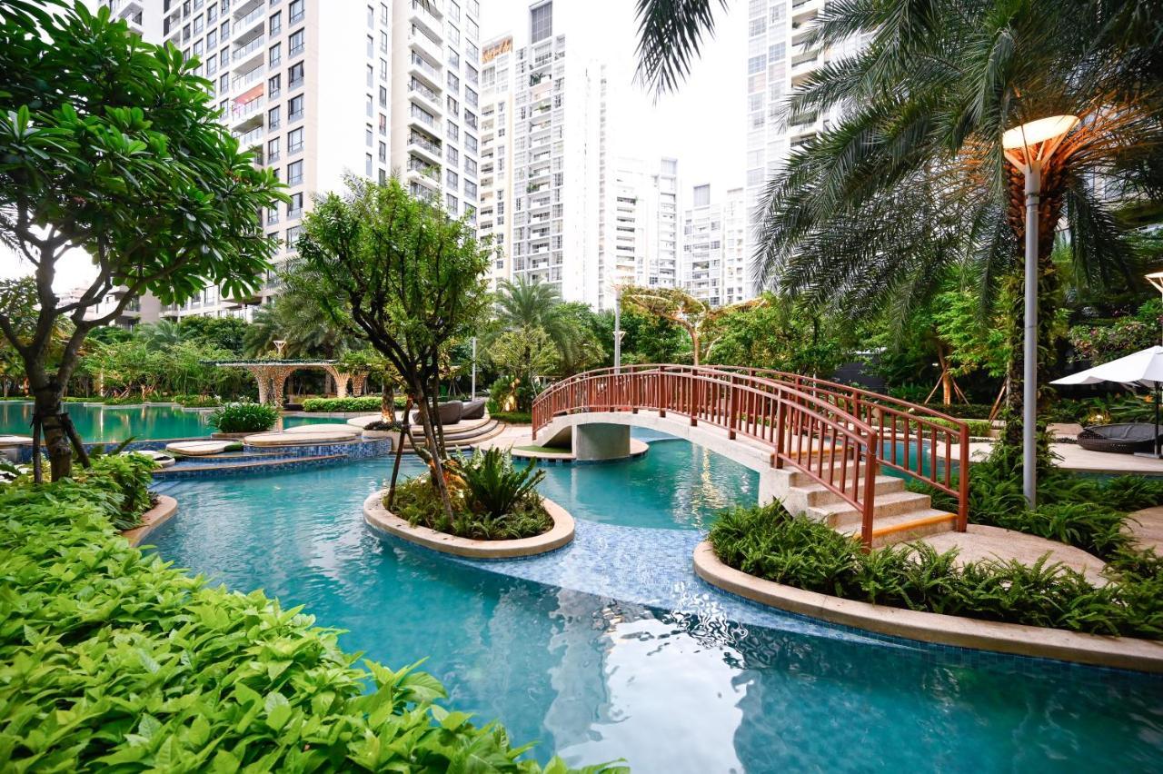 Estella Heights Saigon City View 2Br Apartment & Pool, Ho-Chi-Minh-Stadt Exterior foto